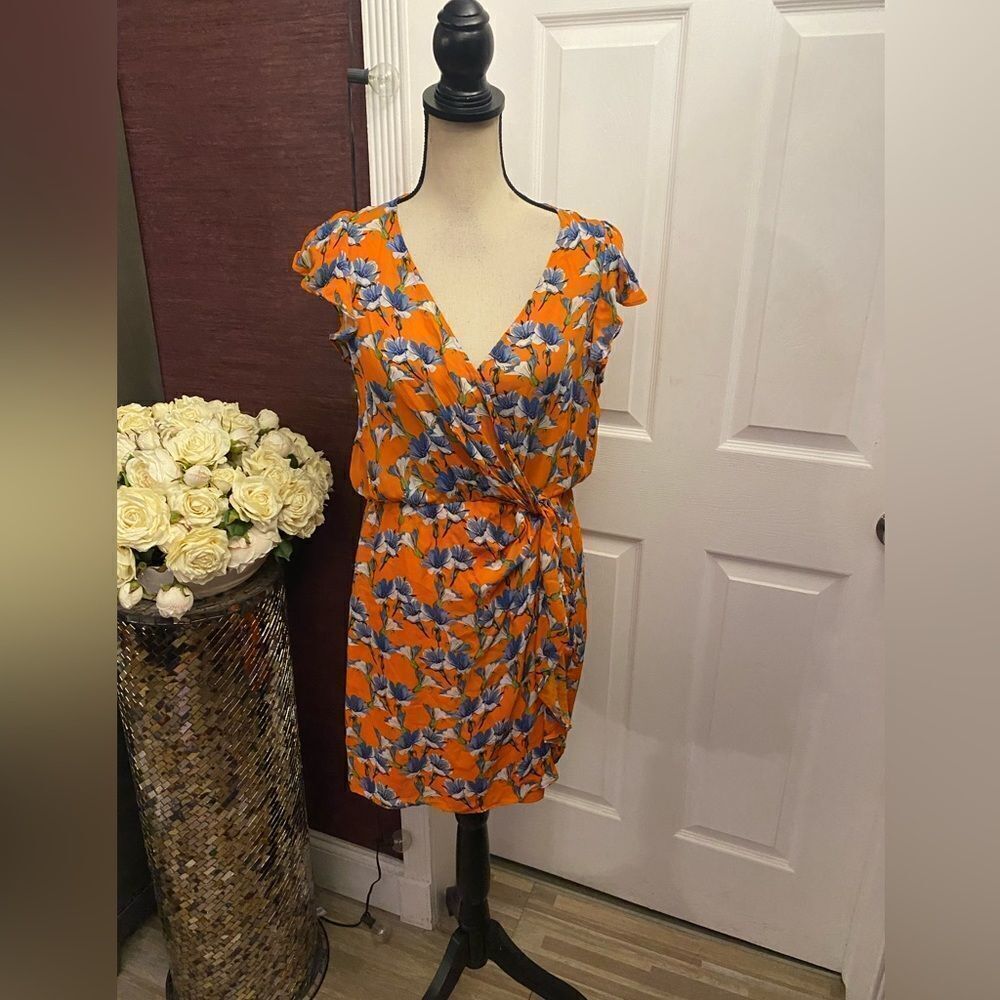 Parker floral dress, M